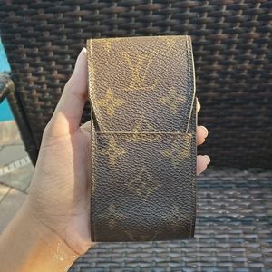 authentic louis vuitton cigarettes/ Lipstick case